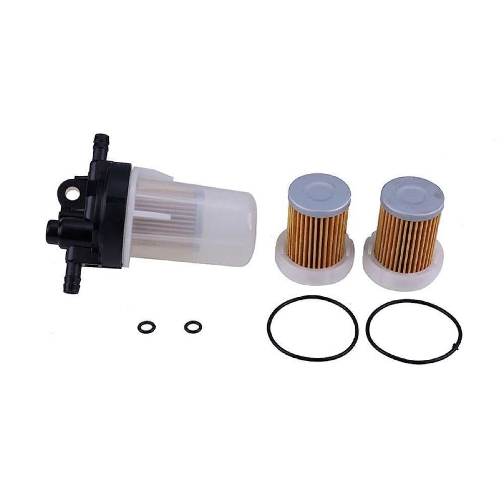 Fuel Filter Assembly & 2 Pcs Filter 6A320-58862 6A320-58830 fits Kubota B2410 B2710 L2800 L3400 RTV-X1100CR